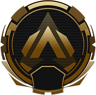 Gold rank emblem