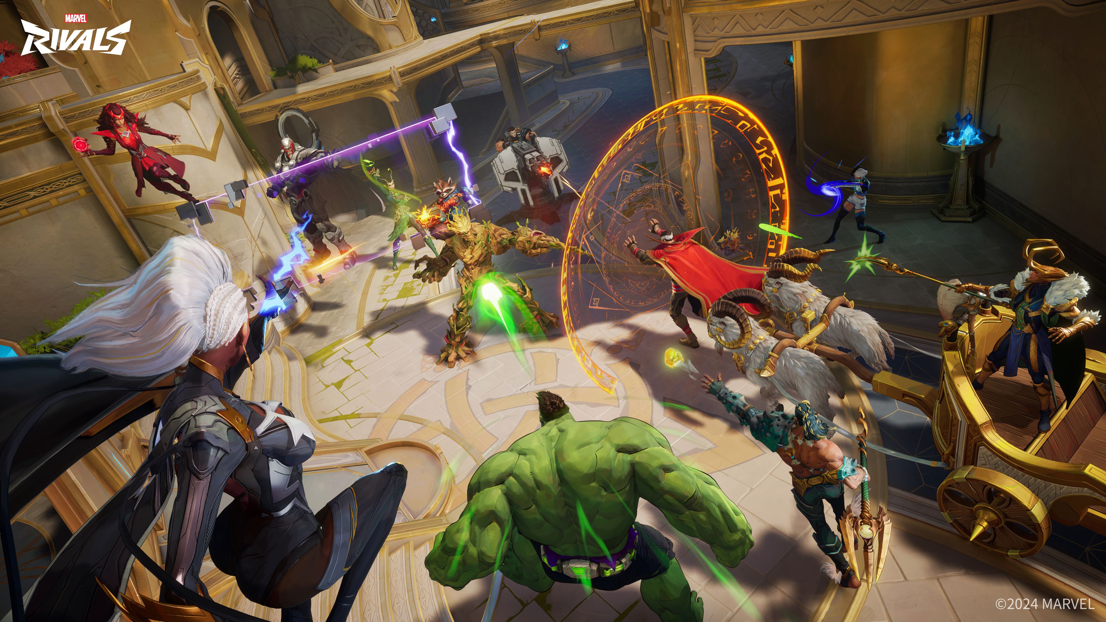 Marvel Rivals team battle