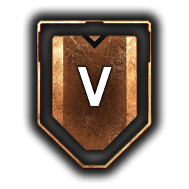 Bronze rank emblem